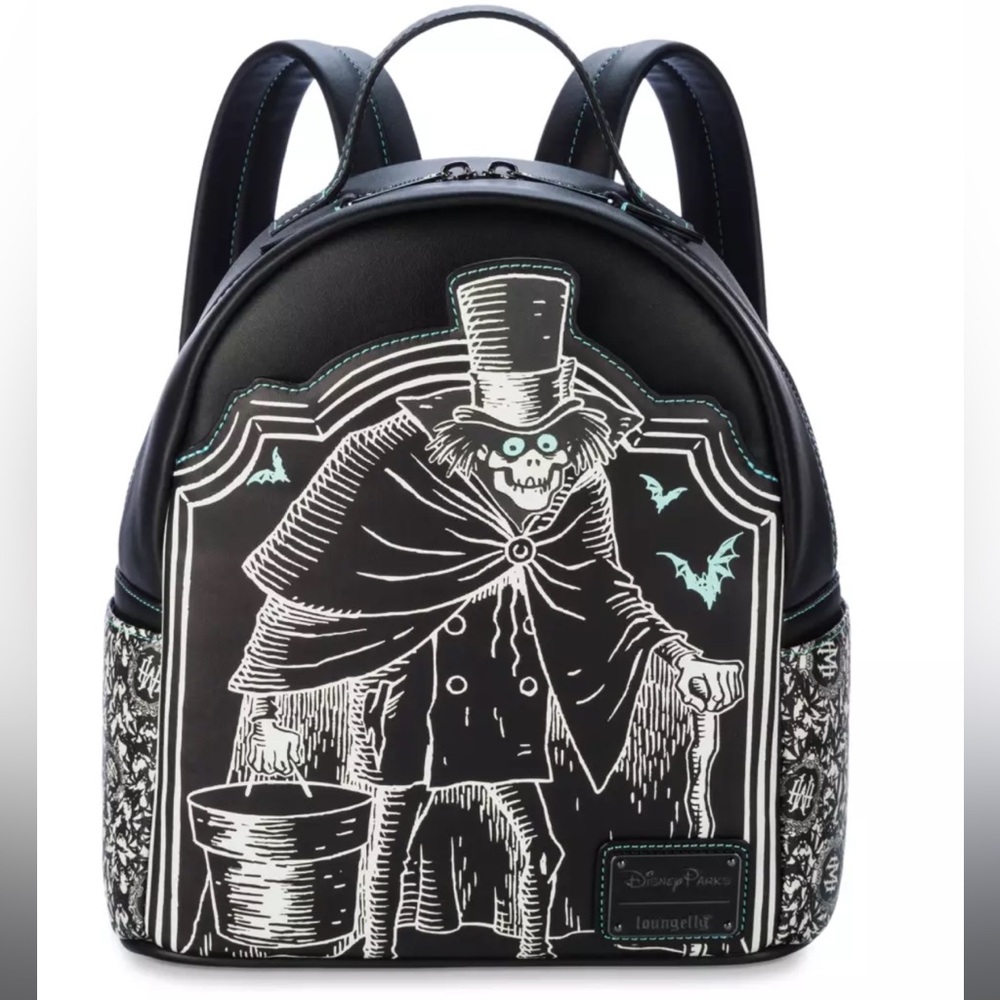 Disney- The Haunted Mansion Loungefly Mini Backpack - Picture 1 of 5